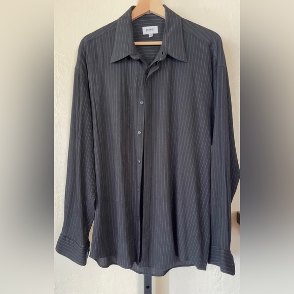 Black and White Pin Striped Men’s Pavo by Lastrada‎ - Picture 1 of 8